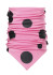 szczegóły Ocieplacz na szyję damski Goldbergh Tama Neckwarmer Dots Pink Cosmos