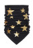 szczegóły Ocieplacz na szyję damski Goldbergh Anzu Neckwarmer Black/Gold