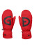 szczegóły Rękawiczki damskie Goldbergh Bello Mittens Flame