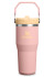 szczegóły Stanley The IceFlow™ Flip Straw 2.0 Tumbler 600 ml/20 uncji Peach Rose ze zintegrowaną słomką
