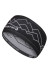 szczegóły Uniseksowa opaska funkcjonalna Martini Argon Light Knitted Headband Uni Czarno-Biała