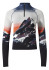 szczegóły Perfect Moment 1/4 Zip Jacquard Baselayer Top 2426 Dusk Mountain