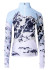szczegóły Perfect Moment 1/4 Zip Jacquard Baselayer Top 2241 Landscape/Blue
