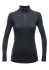 szczegóły Damski funkcjonalny t-shirt DEVOLD DUO ACTIVE W ZIP NECK Black
