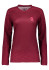 szczegóły Damska koszulka kolarska Scott Shirt W's Trail 20 l/sl – Tibetan Red