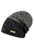 szczegóły Dziecięca czapka  BARTS BRIGHTON BOYS BLACK