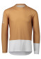 podgląd Koszulka kolarska POC MTB Pure LS Jersey Aragonite Brown / Hydrogen White