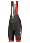 podgląd Męskie spodenki rowerowe z szelkami Scott Bibshorts M's RC Team ++ Dark Grey/Fiery Red