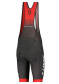 podgląd Męskie spodenki rowerowe z szelkami Scott Bibshorts M's RC Team ++ Dark Grey/Fiery Red