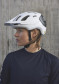 podgląd Kask rowerowy  Poc Axion Race Mips Hydrogen White / Uranium Black Matt