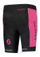podgląd Dziecięce spodenki rowerowe Scott Shorts Jr RC Pro Black/Carmine Pink
