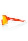 podgląd 100% S3 - Soft Tact Neon Orange - HiPER Red Multilayer Mirror Lens