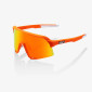 náhled 100% S3 - Soft Tact Neon Orange - HiPER Red Multilayer Mirror Lens