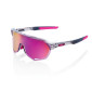 podgląd 100% S2 - Polished Translucent Grey - Purple Multilayer Mirror Lens