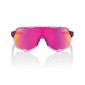 podgląd 100% S2 - Polished Translucent Grey - Purple Multilayer Mirror Lens