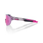 podgląd 100% S2 - Polished Translucent Grey - Purple Multilayer Mirror Lens