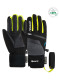 podgląd Dětské rukavice Reusch Travis GORE-TEX® Junior - Black/Black Mel/Safety Yellow