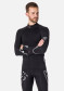 podgląd Pánské tričko Rossignol Infini Compression Race Top Black