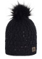podgląd Dziecięca czapka Jail Jam Amelia Beanie 001 Black – ciepły i stylowy dodatek dla małych odkrywców