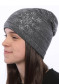 podgląd Damska czapka Sherpa Enya Mel Dark Grey