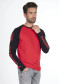 podgląd Pánské tričko Stockli Longsleeve WRT Red/Black