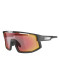 podgląd BLIZ-VISION Matt Black Brown w Red Multi Cat.3