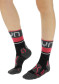 podgląd Damskie skarpety UYN Woman Trekking One Merino Socks – Black/Pink B093