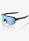 podgląd Okulary przeciwsłoneczne 100% S2 Black Holographic, HiPER Blue Multilayer Mirror Lens