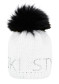 podgląd Damska czapka Sportalm Optical White 162981283101