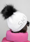 podgląd Damska czapka Sportalm Optical White 162981283101