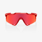 podgląd Okulary sportowe 100% SPEEDCRAFT - Gloss Translucent Red - Hiper Red Mirror lens