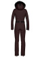 podgląd Goldbergh Parry LONG Ski Jumpsuit Real Border Dark Brown