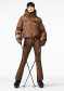 podgląd Goldbergh Track Ski Jacket Dark Brown