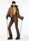 podgląd Goldbergh Track Ski Jacket Dark Brown