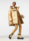podgląd Goldbergh Metallic Jacket gold