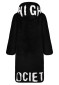 náhled High Society Paloma faux fur coat 5000 black/white