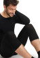 podgląd Męskie spodnie termoaktywne 3/4 Falke M WT Light 3/4 Tights Regular – Black (kod: 33234-3000)