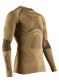 podgląd Męska koszulka termoaktywna X-BIONIC® Radiator 4.0 Shirt LG SL M – Gold/Black