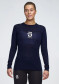 podgląd Damska koszulka Bjørn Dæhlie Performance Tech LS for Women 333199-25000 – High Risk Red