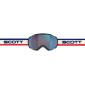 podgląd Scott Faze II beige/blue enhancer blue chrome