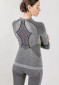 náhled X-Bionic® Merino Shirt Lg Sl Wmn B343 Black/Grey/Magnolia