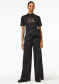 podgląd Goldbergh Felicity Short Sleeve Top Black