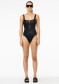 podgląd Goldbergh Surfside Bathing Suit Zipper Black