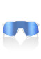 náhled 100% S3 - Matte White - HiPER Blue Multilayer Mirror Lens