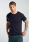 podgląd Pánské triko Devold Breeze Merino 150 T-Shirt Man Ink