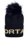 podgląd Dámská čepice Sportalm 1829818716 Black/Ice Gold