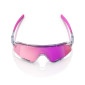 podgląd 100% SLENDALE - Polished Translucent Grey - Purple Multilayer Mirror Lens