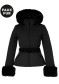 podgląd Goldbergh Giselle Faux Border Ski Jacket Black