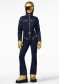 podgląd Goldbergh Arselle Ski Suit French Blue