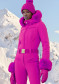 podgląd Goldbergh Angele Faux Border Ski Suit Passion Pink